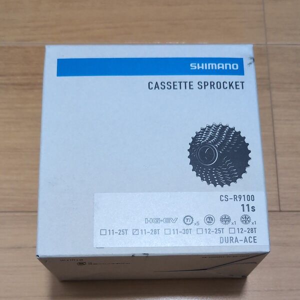 CS-R9100 11−28T 未使用品11速 デュラエース シマノ カセットスプロケット