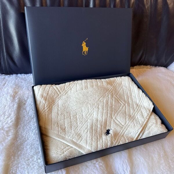 ラルフローレン バスタオル 未使用自宅保管 綿100 RALPH LAUREN