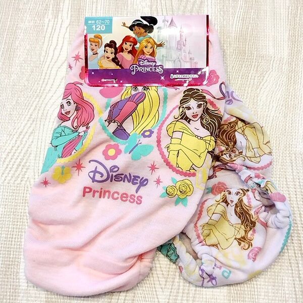 新品・未使用 ディズニープリンセス ショーツ 女の子パンツ 120