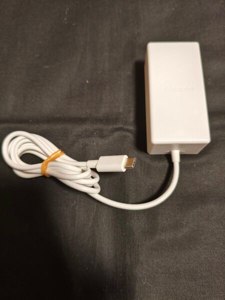 ACアダプタ 08 USB タイプC ドコモ セレクト ホワイト android充電器☆