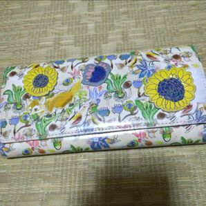 ツモリチサト 長財布 ひまわり