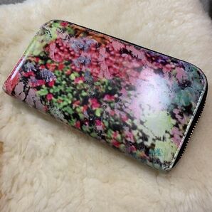 ツモリチサト 長財布 ラウンドファスナー カラフル