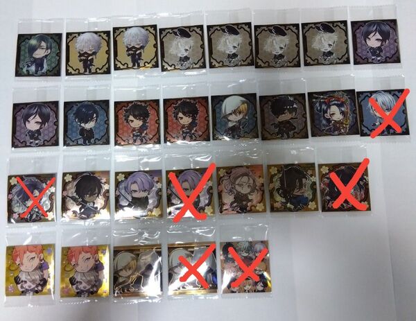 刀剣乱舞 ウエハース 22枚(14種) 内袋未開封