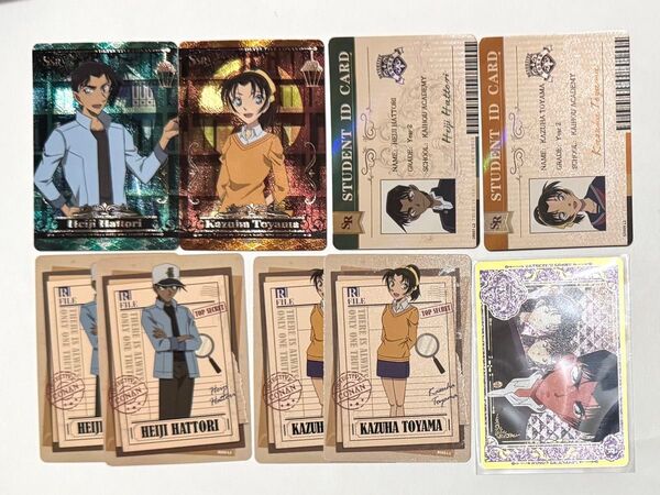 名探偵コナン 中国 KAYOU トレーディングカード 服部平次 遠山和葉 ④