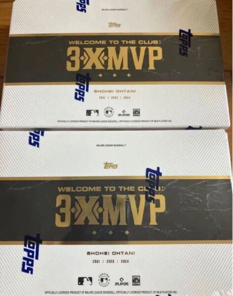 2025 Topps Welcome to the Club: 3X MVP 新品未開封 2BOX