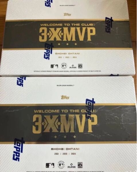 2025 Topps Welcome to the Club: 3X MVP 新品未開封 2BOX
