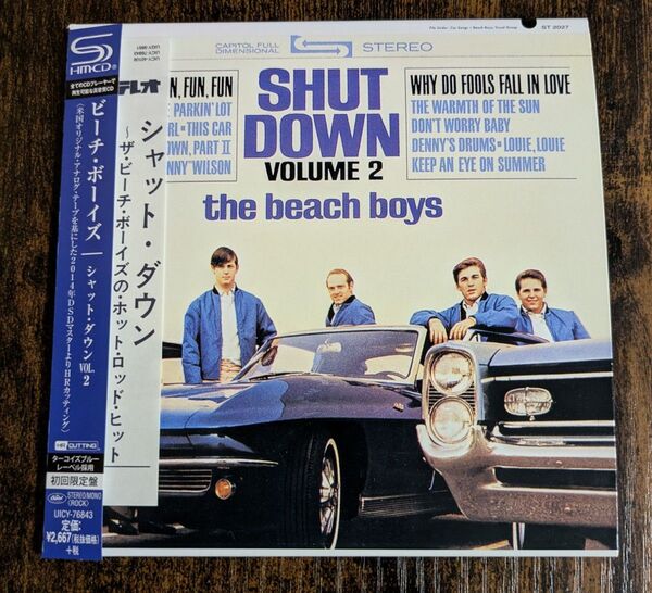 【高音質紙ジャケ】ビーチ・ボーイズ シャット・ダウン VOL.2 BEACH BOYS Shut Down Vol.2