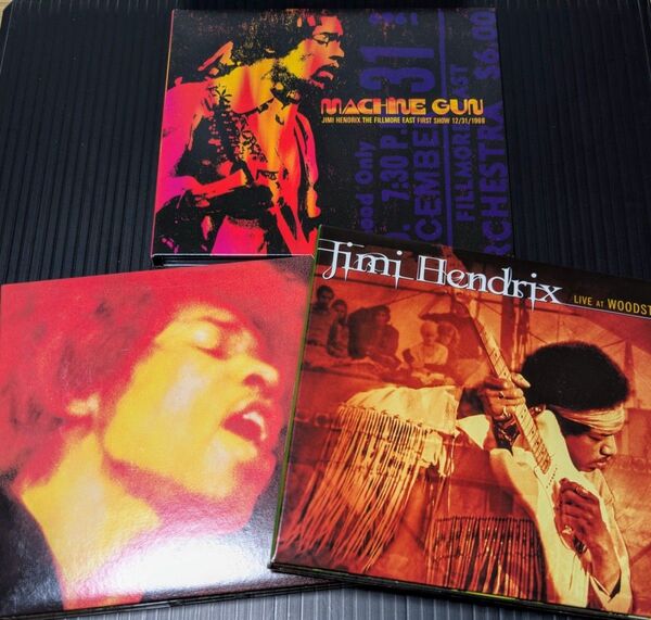 【3枚セット】ジミ・ヘンドリックス エレクトリック・レディランド、ウッドストック、マシンガン Jimi Hendrix