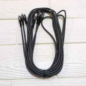 Micro USB ケーブル 2M 【3本組】QC3.0/2.0 最大18W急速充電