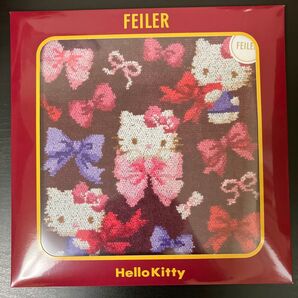 新品未開封 FEILER フェイラー サンリオコラボ ハローキティ
