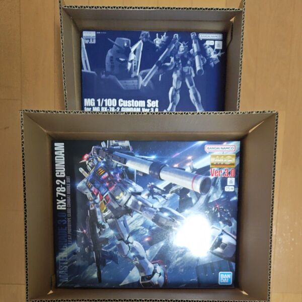 【未組立】MG 1/100 RX-78-2 ガンダム Ver.3.0+拡張セット