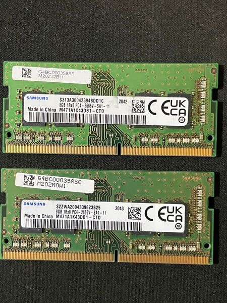 SAMSUNG DDR4 2666 16GB (8GB×2)