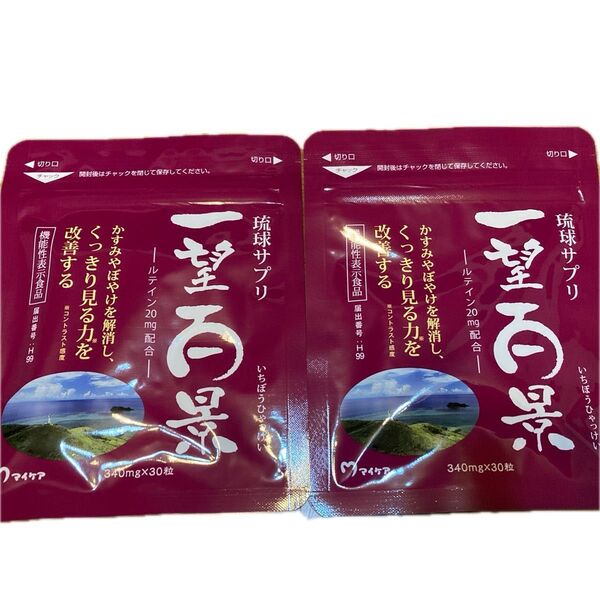 一望百景 340mg×30粒 2袋
