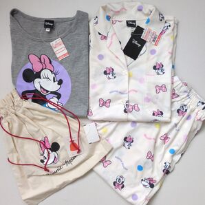 レディース ディズニー ミニー パジャマ Mサイズ セット