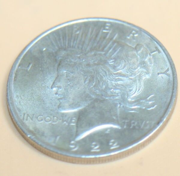 アメリカ合衆国 1922年 リバティ ピースダラー 銀貨 1ドル