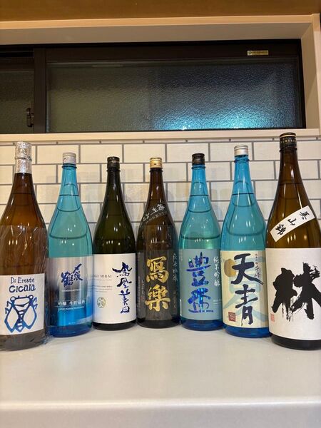 日本酒一升瓶7本セット