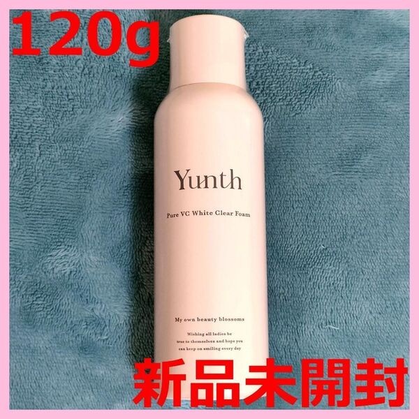 【新品】Yunth ユンス ホワイト クリアフォーム PVC 120g 洗顔料