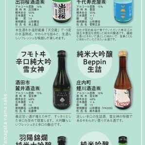 山形の地酒 300ml×6本セット