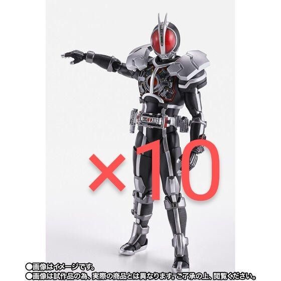 S.H.Figuarts 真骨彫 仮面ライダーファイズ アクセルフォーム 10セット