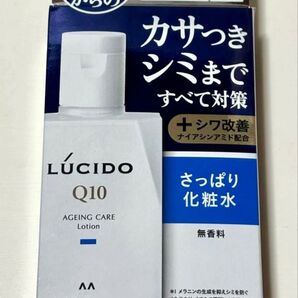 MANDOM マンダム ルシードQ10 薬用トータルケア さっぱり化粧水 無香料 110ml