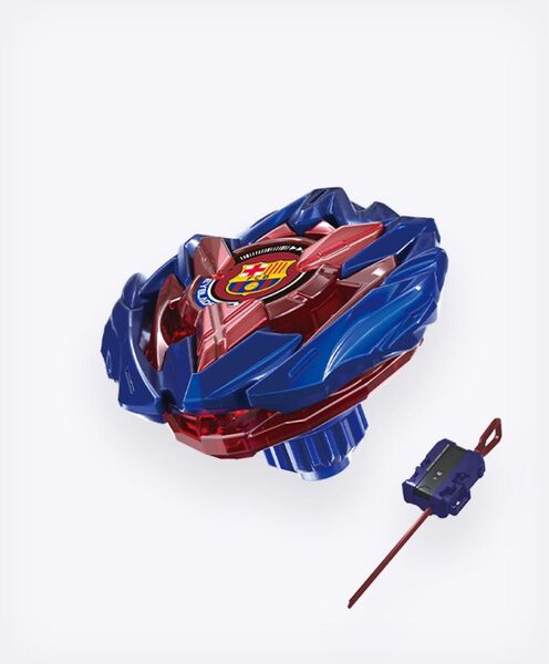 B4ストア限定 BEYBLADE X UX-00 ドランバスター 1-60A メタルコートブルー FC バルセロナバージョン