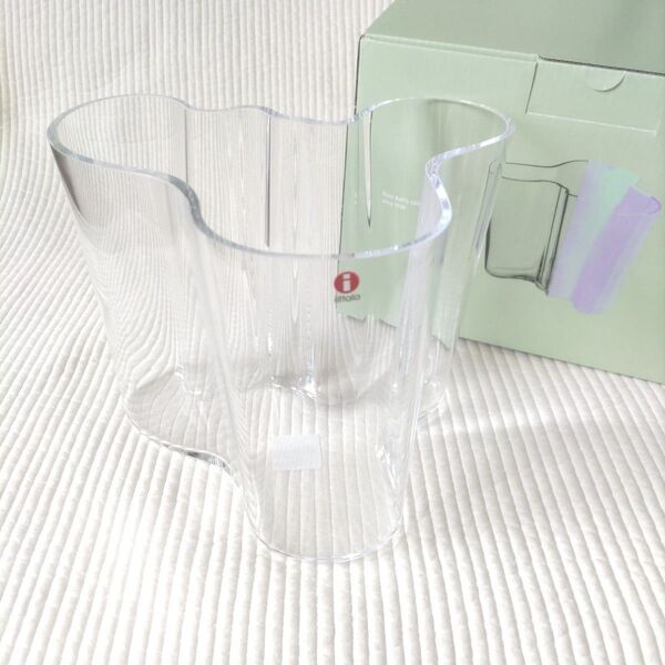 10%OFF!iittala アアルトベース160mmクリア/ Alvar Aalto Collection/イッタラ/scope