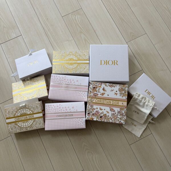 クリスチャンディオール Dior ショッパー 箱 ギフトボックス セット