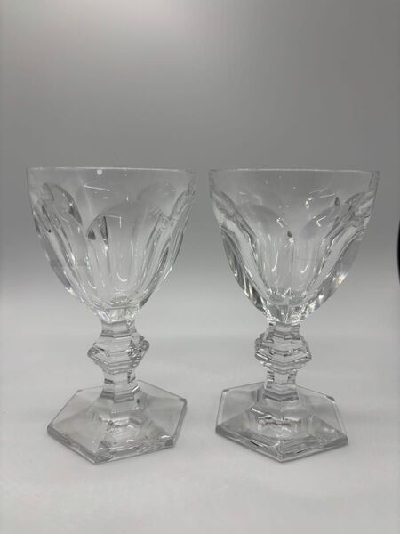 Baccarat バカラ アルクール グラス ペア 2脚セット ワイングラス