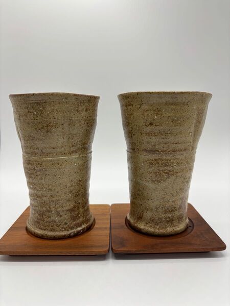 備前焼 湯呑 湯呑み 酒器 和食器 陶器 ペア タンブラー