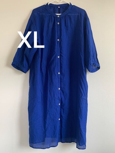 しまむら SEASON REASON byLin&Red シャツワンピース