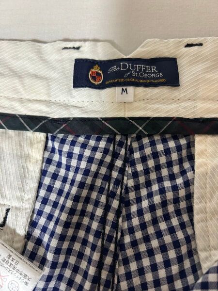 The DUFFER of St.GEORGE チェック柄パンツ M