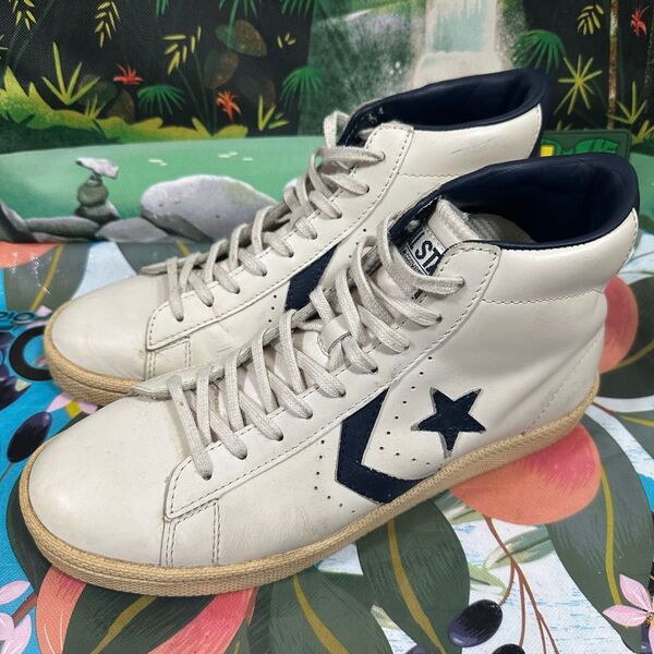 【プロレザー】CONVERSE ハイカットスニーカー オールスター RRD0610 26cm 90s