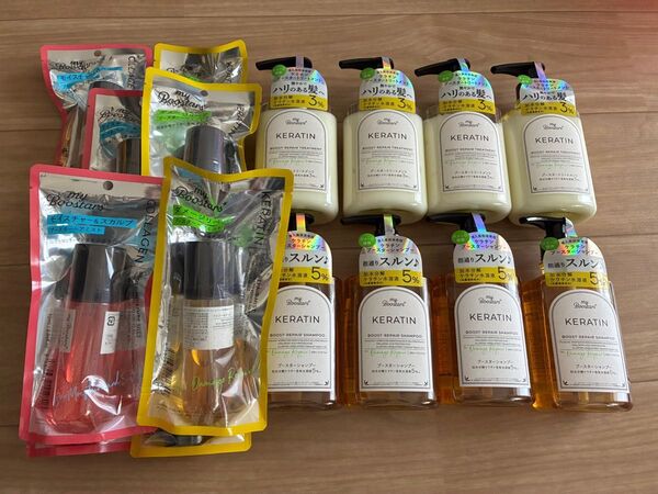 マイブースターズ シャンプー トリートメント ヘアミスト 計16個セット