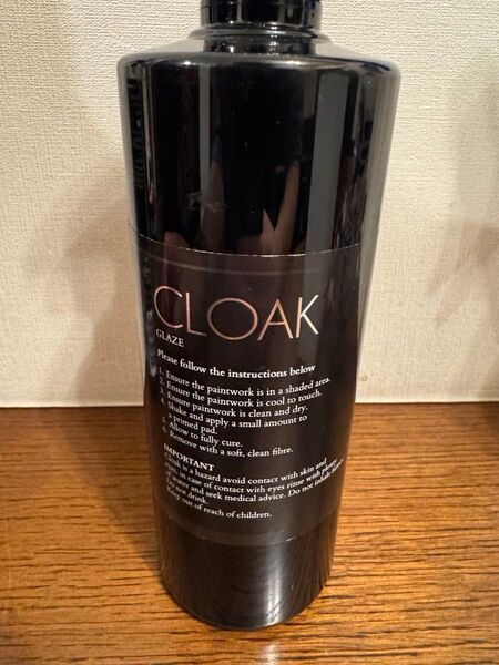 CLOAK GLAZE カーコーティング剤