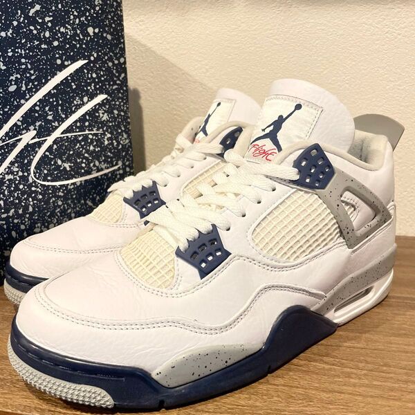 NIKE AIR JORDAN 4 RETRO Midnight Navy ナイキ エアジョーダン4 レトロ ミッドナイトネイビー