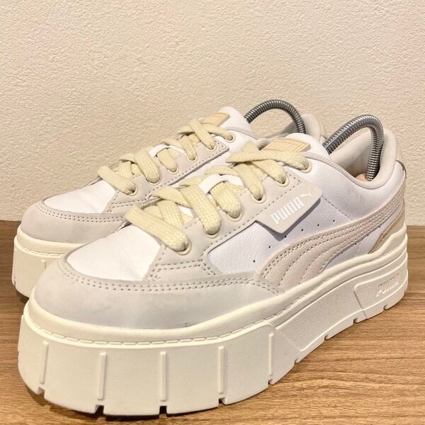 PUMA MAYZE STACK LUXE WNS PUMA WHITE プーマ メイズ スタック ホワイト 389853-10
