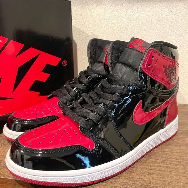 NIKE AIR JORDAN 1 RETRO HIGH OG Patent Bred ナイキ エア ジョーダン ワン レトロハイ