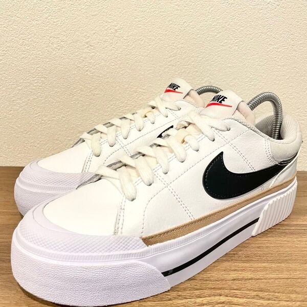 NIKE WMNS COURT LEGACY LIFT ナイキ コートレガシー リフト ホワイトブラック DM7590-100
