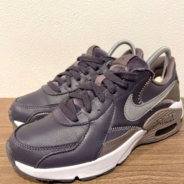 NIKE WMNS AIR MAX EXCEE LEA ナイキ エア マックス エクシー ブラック レディース 23cm