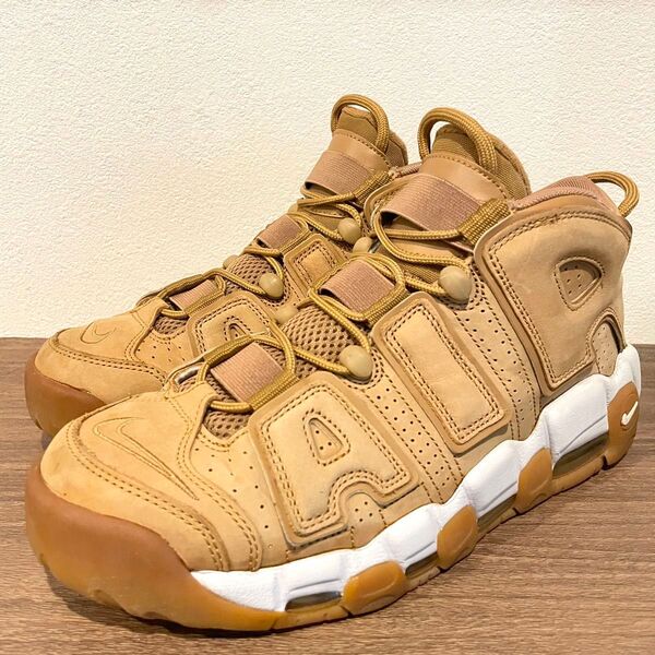 NIKE AIR MORE UPTEMPO 96 PRM FLAX ナイキ エア モア アップテンポ 96 プレミアム フラックス