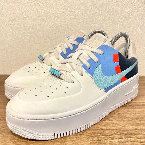 NIKE AIR FORCE 1 SAGE LOW LX ナイキ エア フォース ワン セージ ロー ホワイトブルー