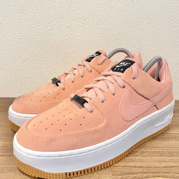 NIKE WMNS AIR FORCE 1 SAGE LOW ナイキ エア フォース ワン セージ ローピンクAR5339-603