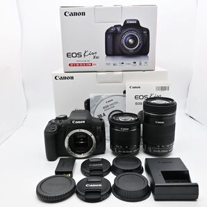 ★ほぼ新品★Canon EOS Kiss X8i ダブルズームキット ショット数 159回