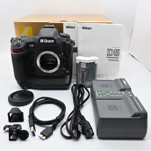 ★美品★Nikon D5 ボディ CF-Type ショット数 22473回