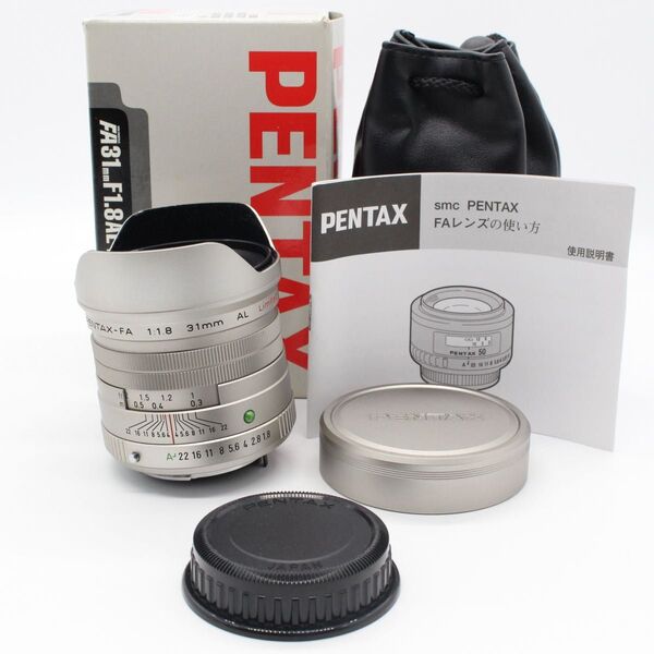 ★極上品★PENTAX FA31mm F1.8 AL Limited シルバー