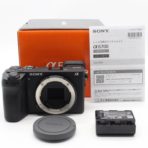 ★美品★SONY α6700 ボディ ILCE-6700 ショット数7820回