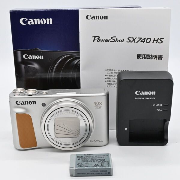 ★極上品★Canon PowerShot SX740 HS シルバー