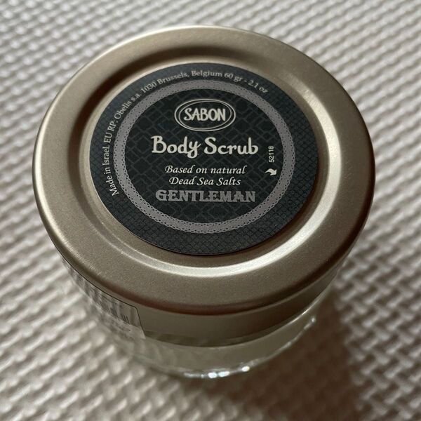 SABON サボン ジェントルマン ボディスクラブ 60g