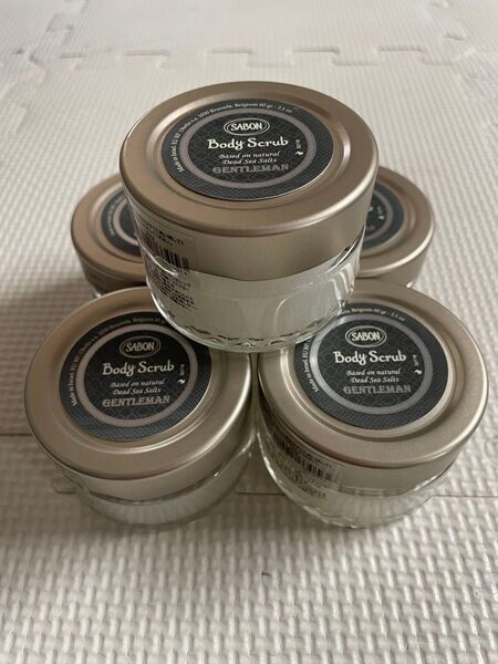 SABON ジェントルマン ボディスクラブ 60g5個セット