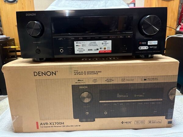 DENON AVR-X1700H 7.2ch AVアンプ